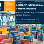 Aplicá a una beca para el seminario de posgrado "Comercio Internacional y Medio Ambiente" de la Maestría en Derecho y Economía del Cambio Climático de FLACSO Argentina